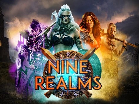 Nine Realms by Red Tiger Gaming, showcased at instantcasino-uk.com – game logo